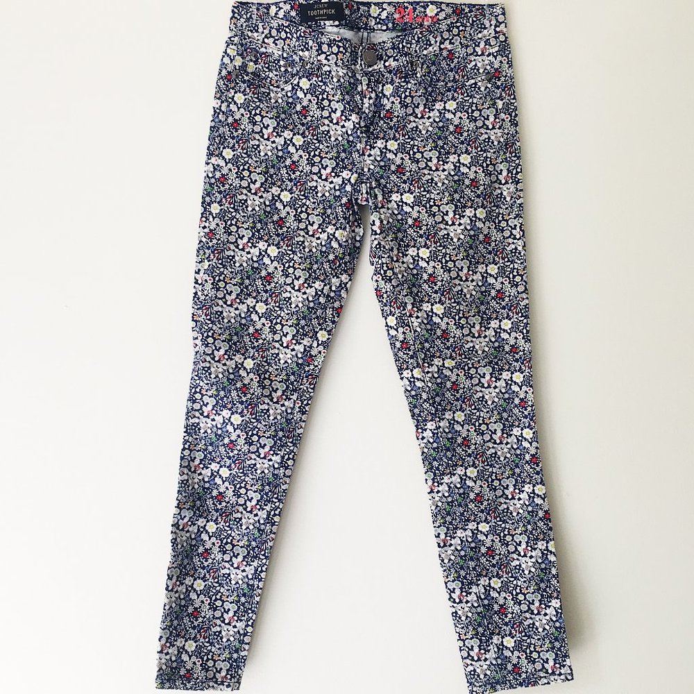 Jcrew x Liberty Toothpick Jean June Meadow Floral